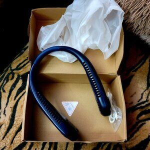 Neck Air Fan Rechargeable Cool Gift For Hot Days. New!